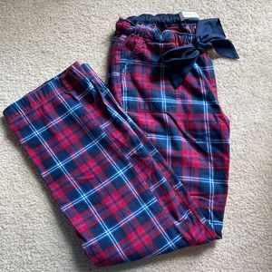 Abercrombie plaid flannel pajama pants